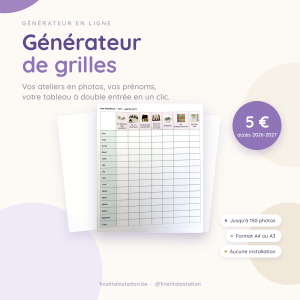 Générateur de grilles d'observation-Accès 2026-2027