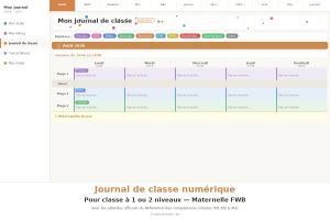 Journal de classe Maternelle