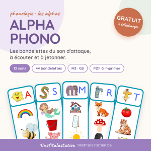 Alpha Phono — Les bandelettes du son d'attaque